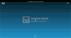 Desktop Screenshot of hansondodge.com